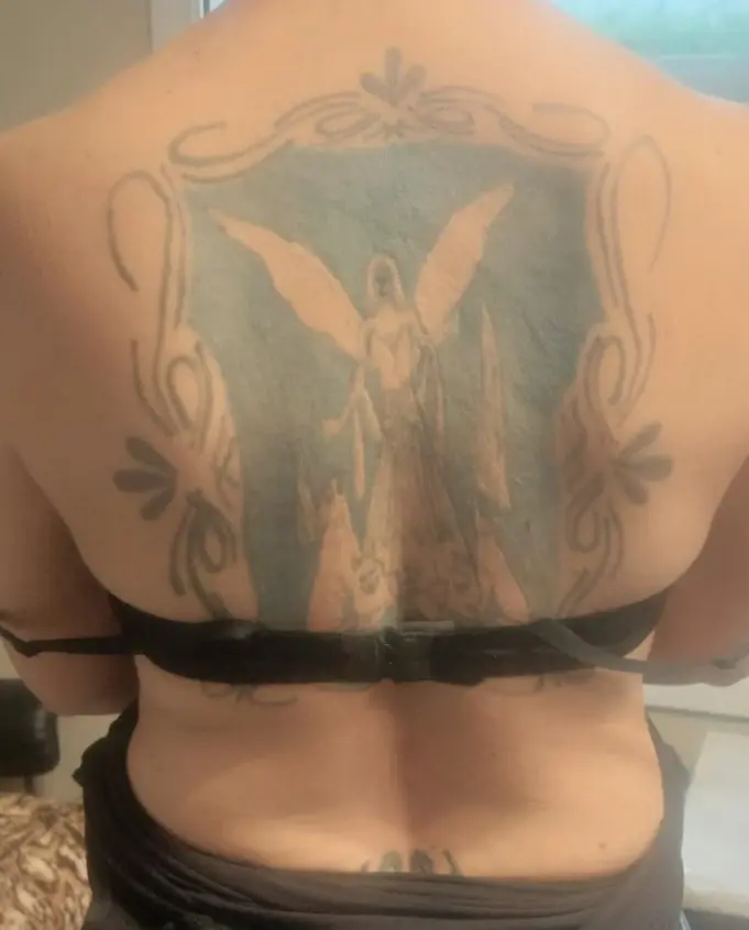 Cover-up avant transformation
